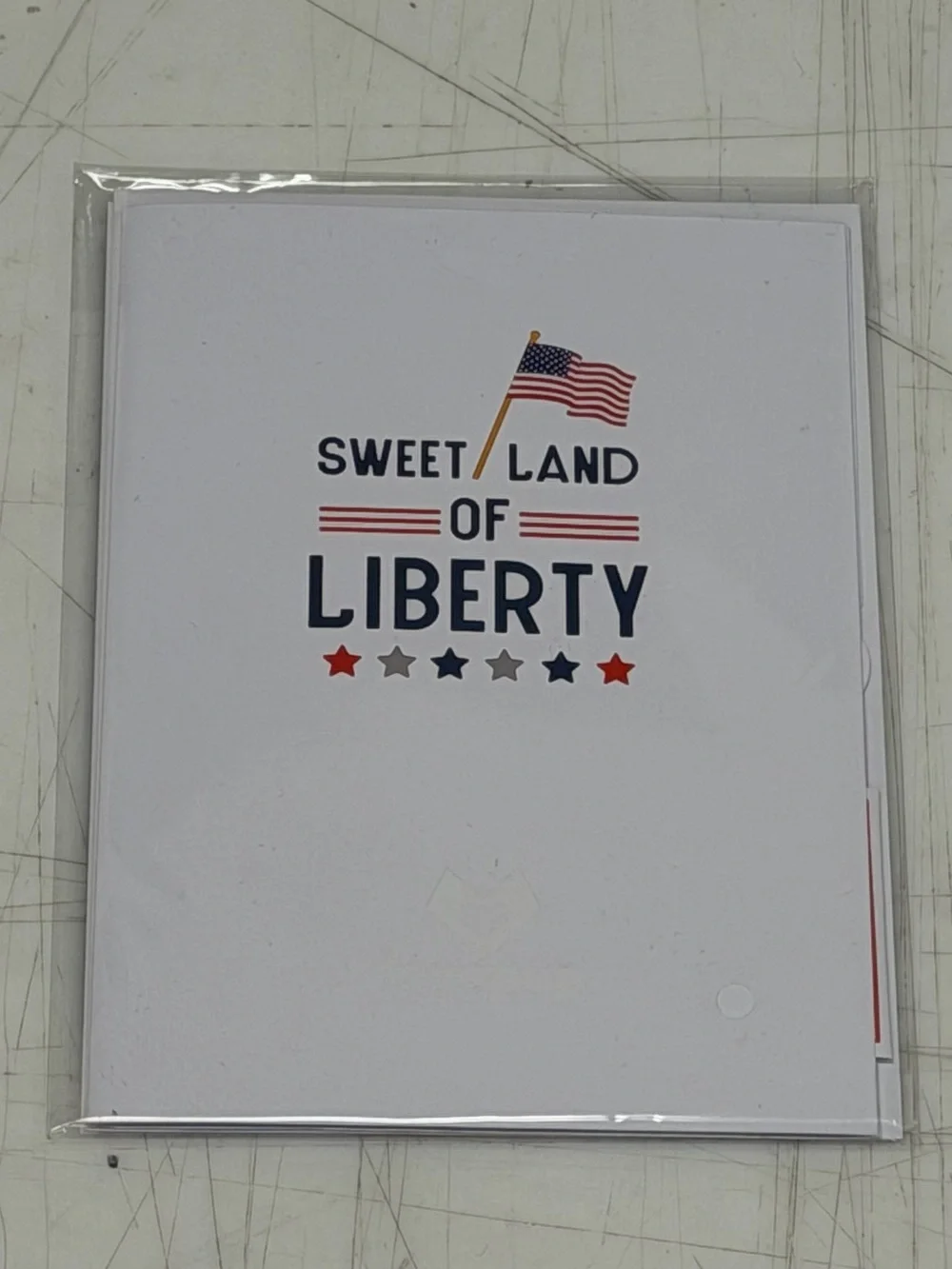 Love Americana Truck Red Pop-Up Card